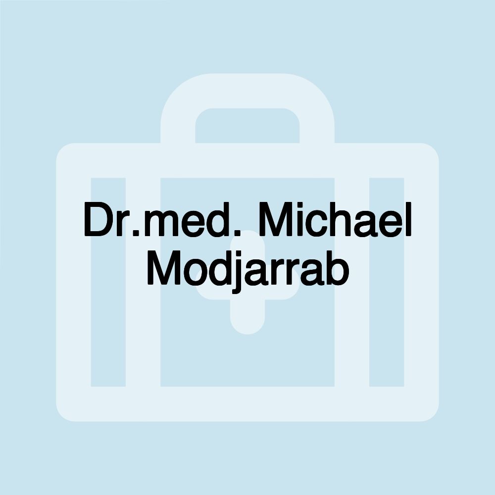 Dr.med. Michael Modjarrab