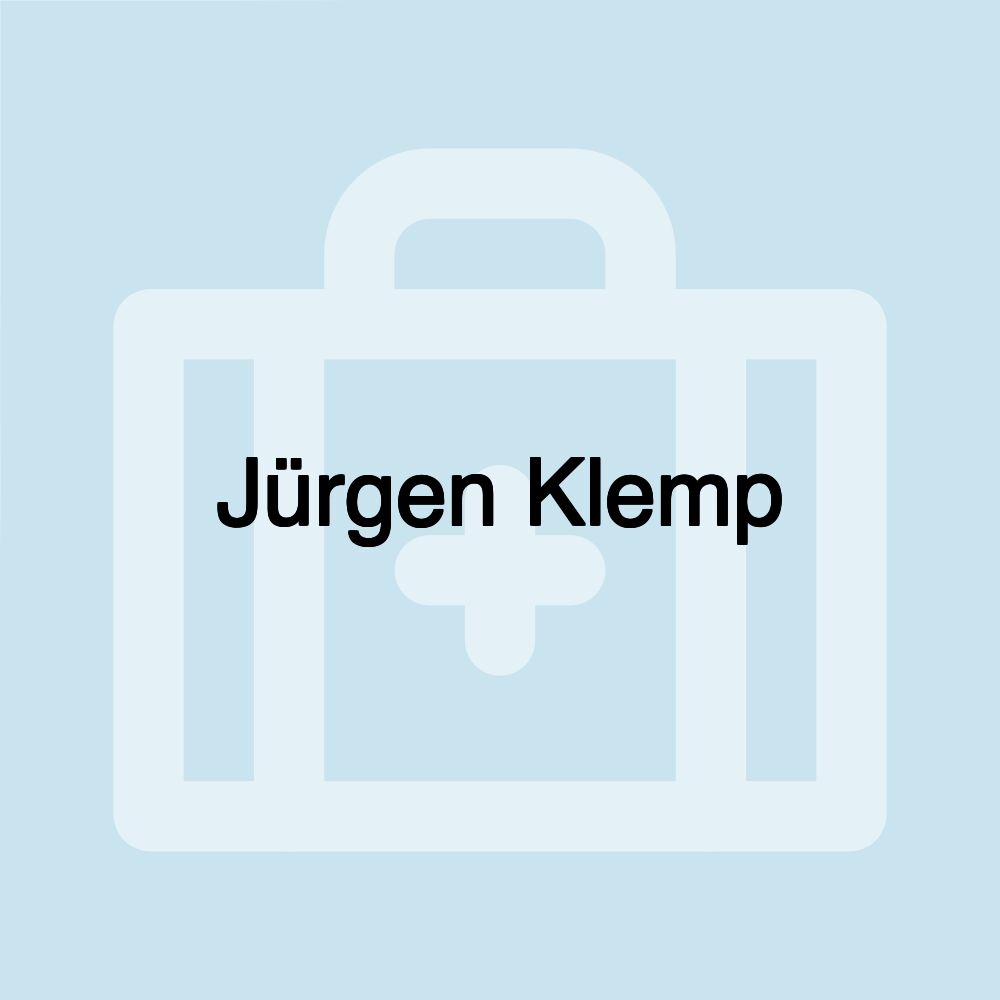 Jürgen Klemp Jürgen Klemp