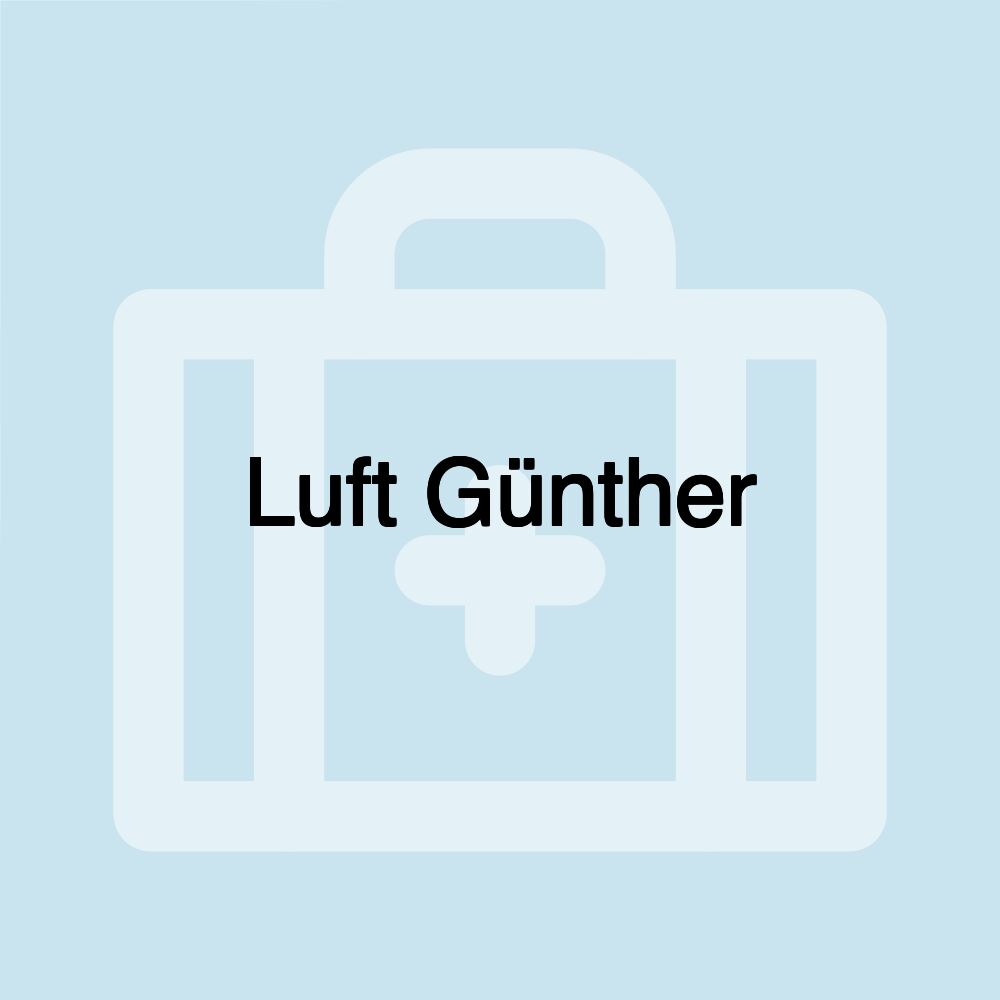 Luft Günther Luft Günther