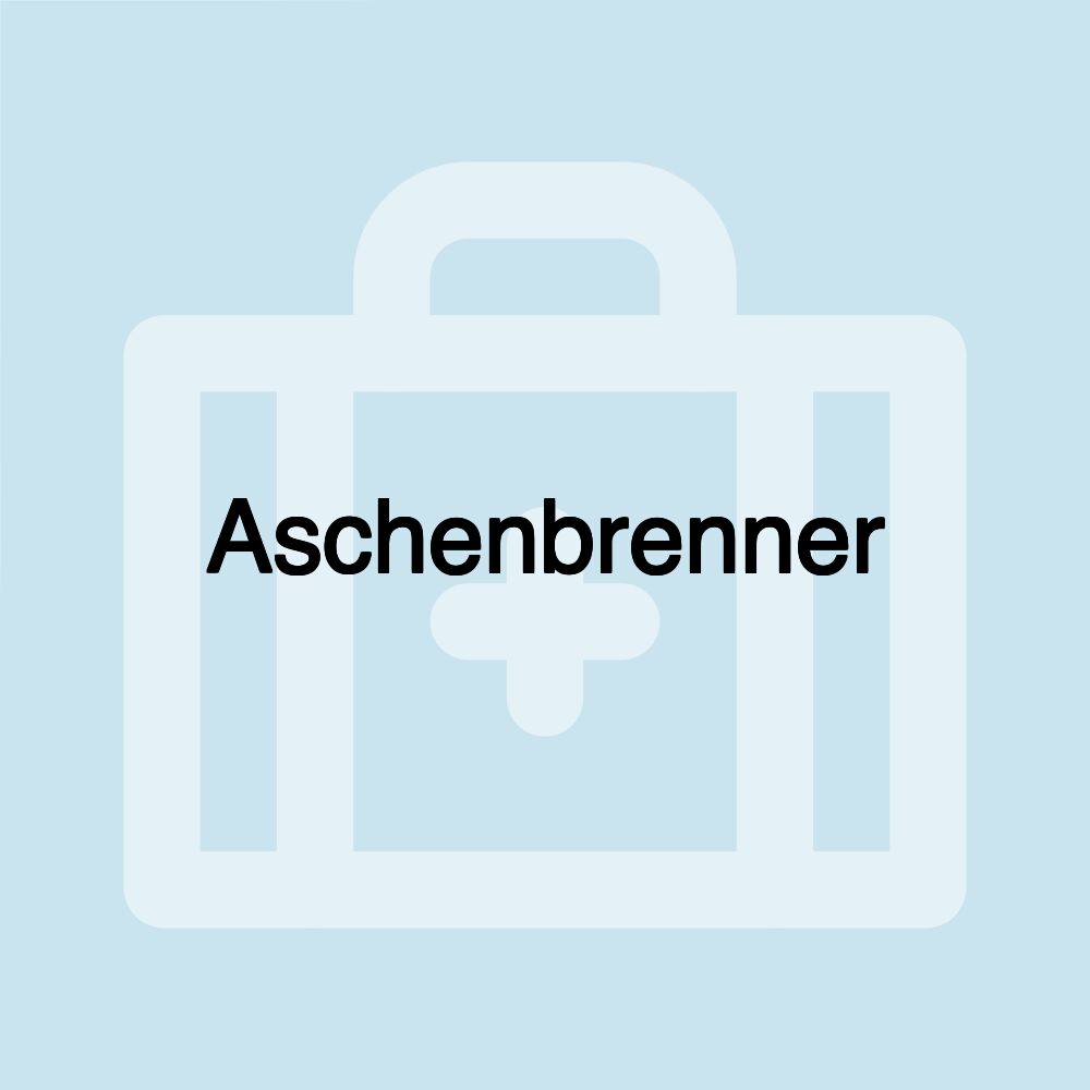 Aschenbrenner Aschenbrenner