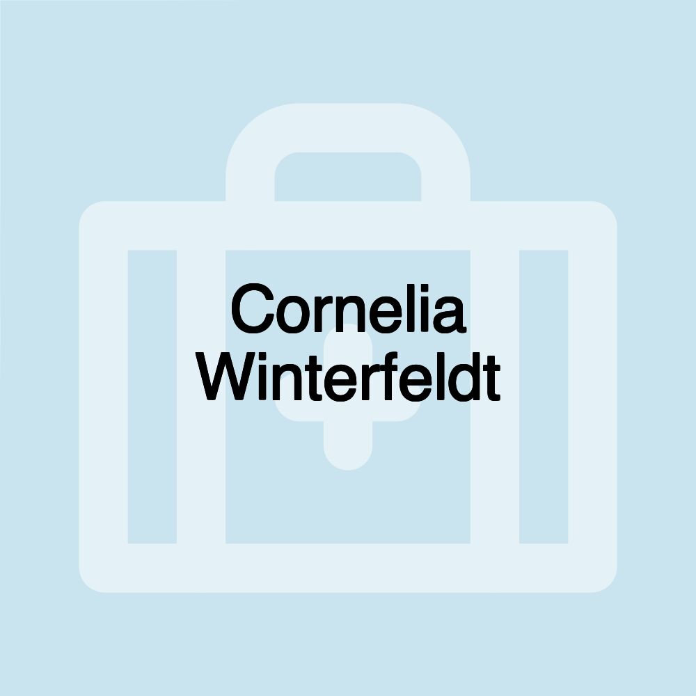 Cornelia Winterfeldt
