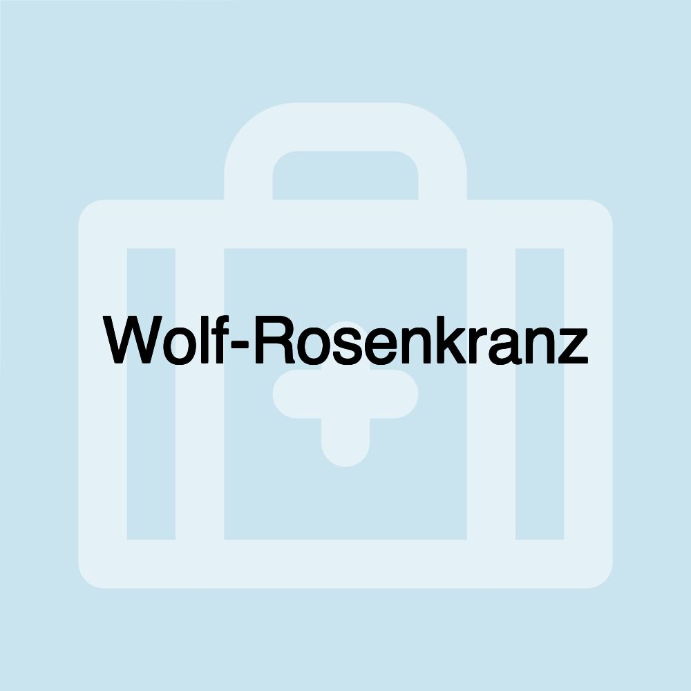Wolf-Rosenkranz Wolf-Rosenkranz