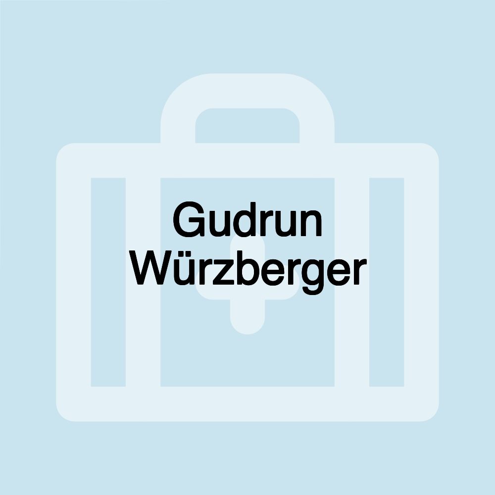 Gudrun Würzberger Gudrun Würzberger