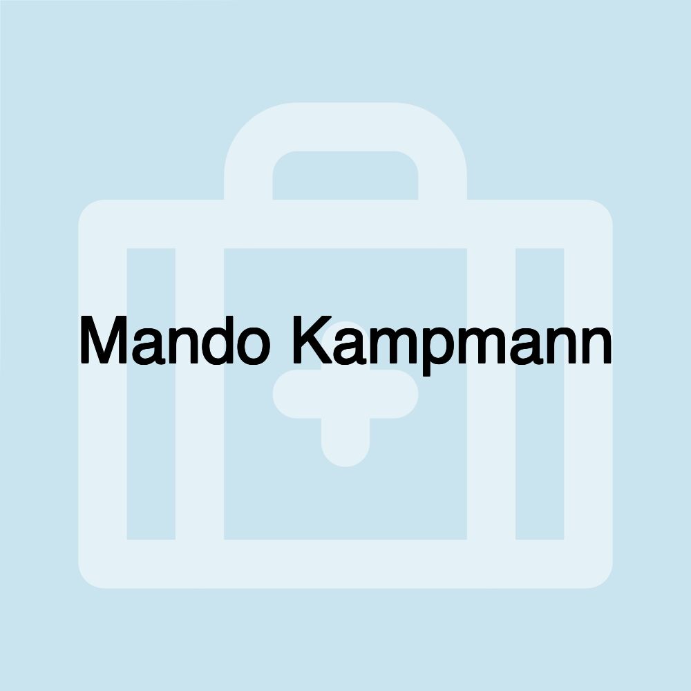 Mando Kampmann Mando Kampmann