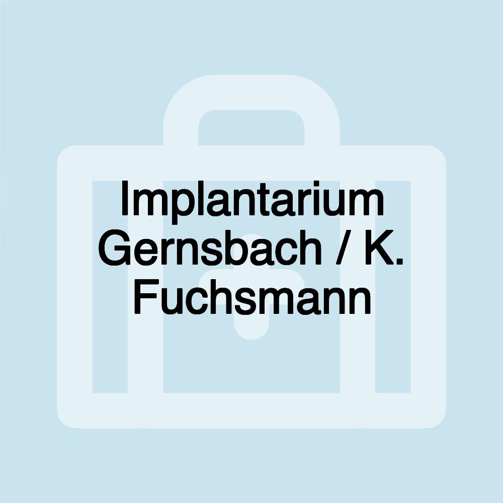 Implantarium Gernsbach / K. Fuchsmann Implantarium Gernsbach / K. Fuchsmann