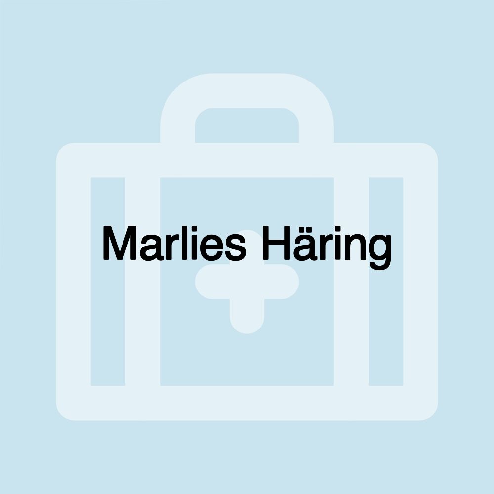 Marlies Häring Marlies Häring