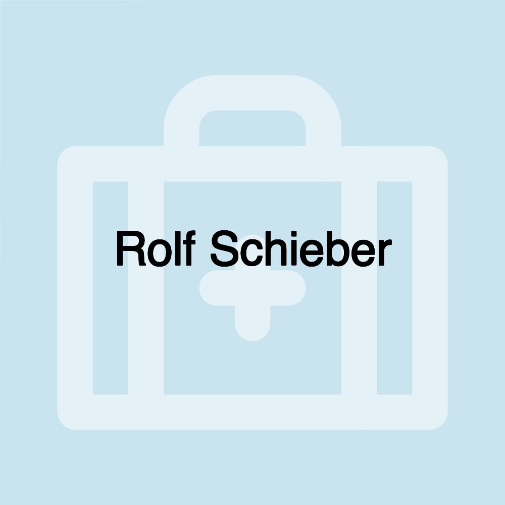 Rolf Schieber