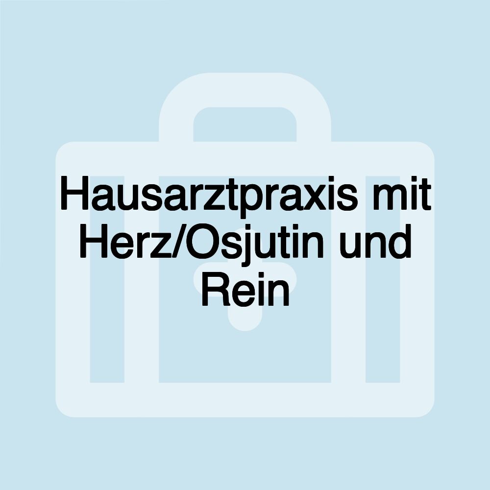 Hausarztpraxis mit Herz/Osjutin und Rein Hausarztpraxis mit Herz/Osjutin und Rein