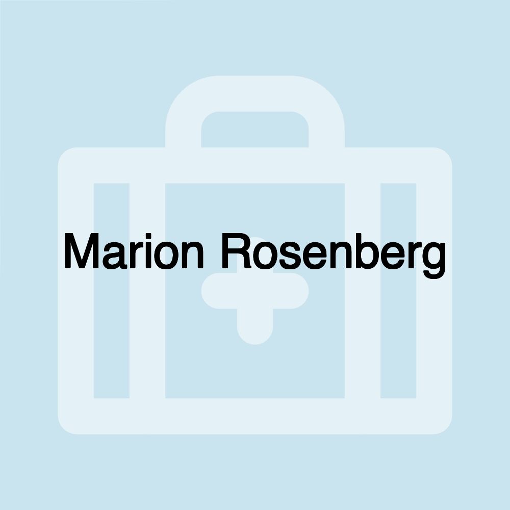 Marion Rosenberg